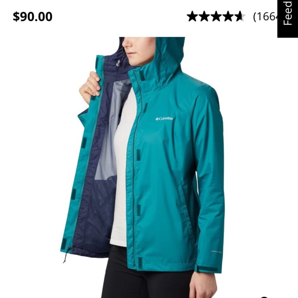 Columbia Arcadia II Rain Jacket
